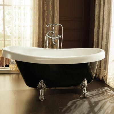 China Mini Size Bathtub Antique Classic Bathtubs Eco-friendly Free Standing Acrylic Tubs Shower Room Acrylic Bathtub Adults for sale