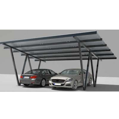 China Aluminum Alloy Parking Panel Structure Carport Solar Mounting Bracket For Caravan for sale