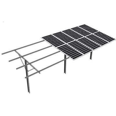 China Fast Installation Supersolar Solar Pile Ground Mounting System Aluminum Structure Rail for sale