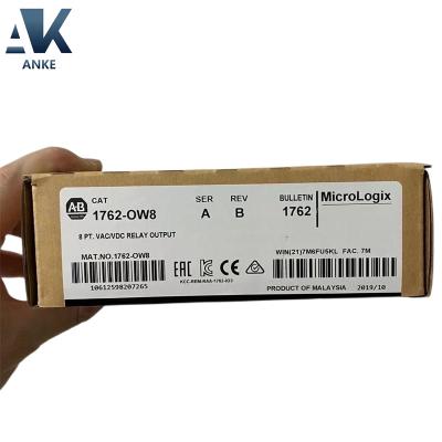 China AB PLC 1762-OW8 MicroLogix 8 point relay output module 1762OW8 1762-OW8 for sale