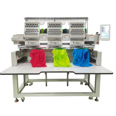 China Digital Multi Needle 3d Cap Embroidery Machine Hat/Shoe/T-shirt/Flat Embroidery Honpo Professional High Speed ​​Computer With Big Discount for sale