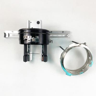 China Embroidery Machine Parts Cover Embroidery Attachment 2pcs Frame and Driver for Embroidery Machine Spare Parts Hat Embroidery Accessories for sale