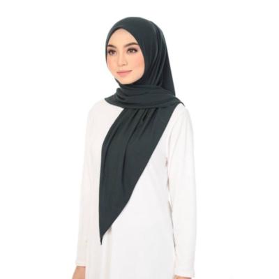 China Wholesale dubai wholesale polyester tudung factory arabic chiffon simple bawal premium scarf for muslim women for sale