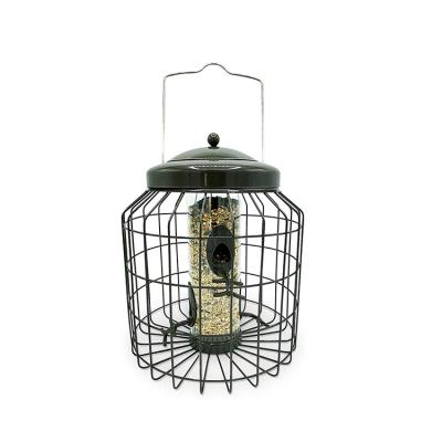 China Large Automatic Outdoor Garden Heavy Duty Squirrel Proof Bird Feeder With Strong Galvanized Metal for sale