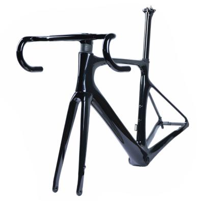 China HOT cycle frame sale road bicycle frame 700C disc brake carbon fiber road bike frame for sale