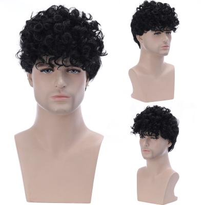 China Wholesale Black Realistic Pixie Cut Hair Short Fleeciness Synthetic Fiber Hair Wigs Natural Wigs for sale