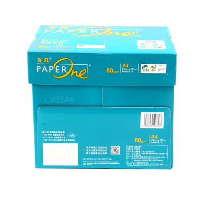 China 100%virgin wood pulp Global Renown Paper Manufacturers 80Gsm A4 500 Sheets Office Paper for sale