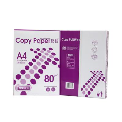 China 100%virgin 500 Wood Pulp Reliable Reputation A4 Sheets 80Gsm White Office Copy Paper for sale