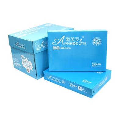 China 100%virgin wood pulp factory sale PPC A4 70Gsm 80Gsm office photocopying paper copy paper for sale