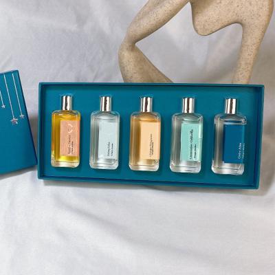 China Body Perfume 5 Pcs Woman Perfume Body Spray Mist Perfume High Quality Perfume Gift Boxes for sale