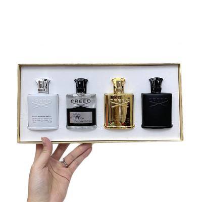 China Daily Care Brand Perfume Gift Set 30ml*4 Creed Aventus Perfume Set Gift Set Cologne Eau De Parfum Lasting Body Spray Mini Perfume For Men for sale