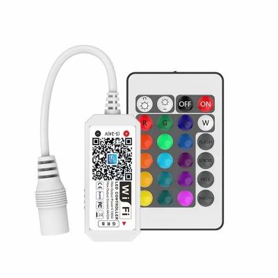 China WIFI Control Magic Home WIFI Led Controller With RF Remote Control RGBW 12V Radio RGB for sale