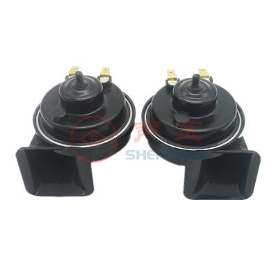 China ShengBao Factory Price Driving Safety Bocina Horn Marching Band Tone Twin Snail High and Low 12V/24V Loud Voice Signal Good Performanes for sale