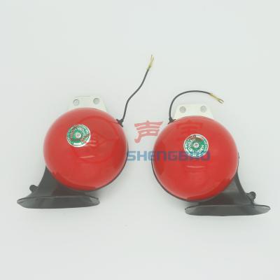 China Metal + ShengBao Snail Plastic Red Hot Horn120dB 12V Or 24v Car Big Sale SUVs Pick Up Truck for sale