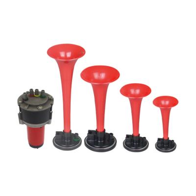 China Copper+Aluminum+Plastic+Iron Guaranteed Quality Suitable Price 480Hz 540Hz 680Hz 840Hz Loud 12v Truck Horn for sale