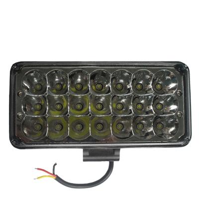 China Technology Production 12v-36v Aluminum Waterproof 63w Square Led Working Light for sale