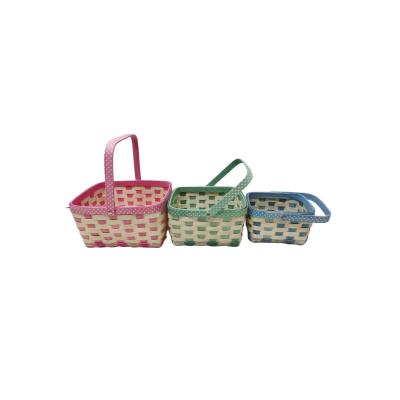 China Sustainable Vegetable Storage Basket Moses Macrame Basket Rack for sale