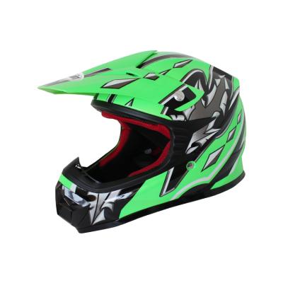 China Good Quality ABS Kylin Helmet EEC DOT Approved Youth Kids ATV Motocross With Decal ABS Material Motorcycle Helmet With Factory Custom Casco for sale