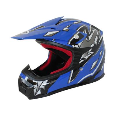 China Good Quality ABS Kylin Helmet EEC DOT Approved Youth Kids ATV Motocross With Decal ABS Material Motorcycle Helmet With Factory Custom Casco for sale