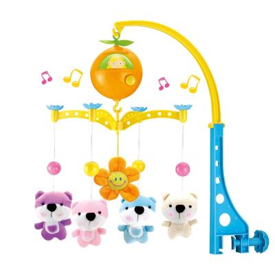 China Toy Felt Baby Mobile Baby Crib Mobile Baby Toys Battery Operated Kids Bed Crib Mobile Electric Hanging Rattle Bell for sale