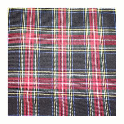 China New 100% Acrylic Yarn Dyed Fabric Anti-Static Grid Textile Tear Stop Style Checks Dust Coat Jacket Blouse Fabric for sale