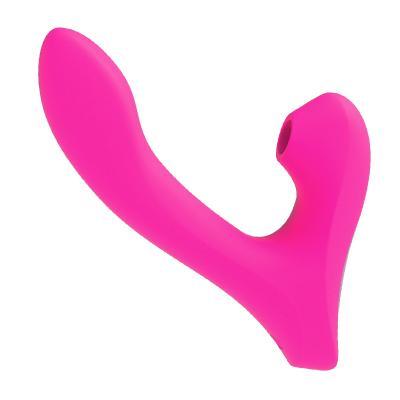 China G Spot Massager Rose Sucking Toy G Spot Rabbit 2 In 1 10 Vibration 10 Sucking Modes Sex Vibration for sale