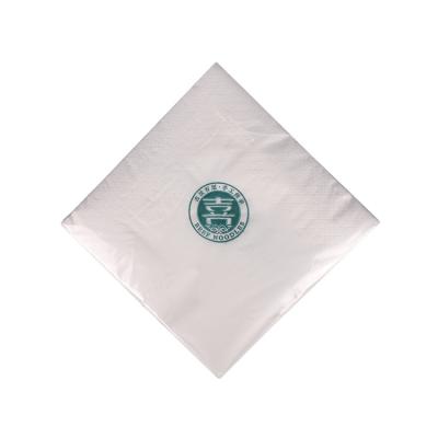 China Custom Free Sample Printed Folded Embossed Table Ware Dinner Napkin Cotton For Hotel Restaurant for sale