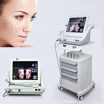 China Skin Tightening 2021 Newest Technology 5 Cartridges Focused Ultrasound Hifu Anti Wrinkle Machine for sale