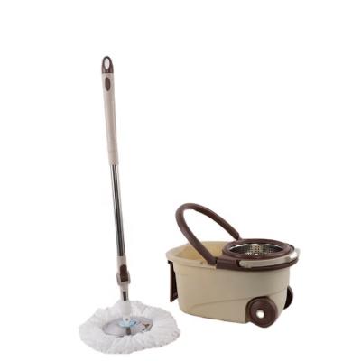 China Sustainable 360Magic broom with a water tank two wheel for sale