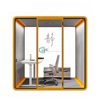 China Office Calling Portable Easy Assemble Silence Booth With Privacy Space for sale