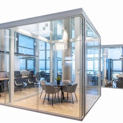 China EUROPEAN Demountable Office Partition System Modular Easy Assemble Wall Partition System for sale