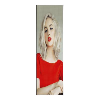 China 4g Wifi Control Indoor Portable Smart Advertising Poster Player Vertical Led Display Screen For Shopping Mall for sale