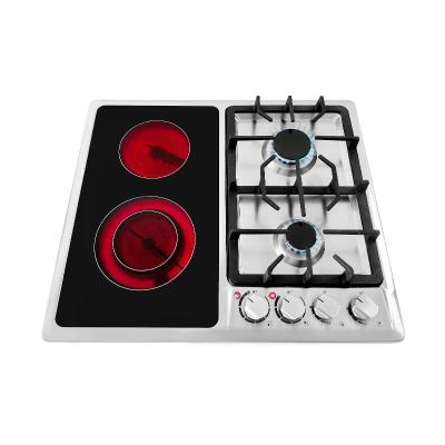 China Household Kitchen Stove Gas Stove Hybrid Induction Cooker Suitable For Kitchen 4 Burner Stove for sale