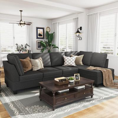 China (Other) New Designs Leather Sectional Furniture Adjustable Sofa Best Selling Shandong Modern Sofa for sale