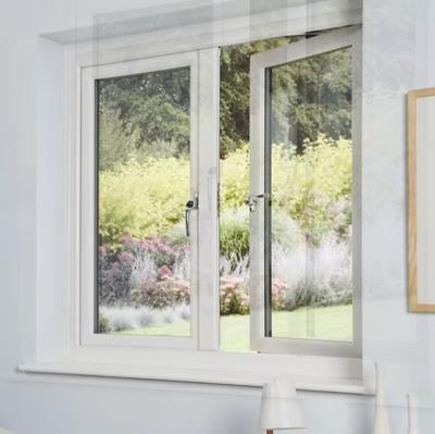 China New Design Aluminum Casement swing Window With Tempered Glass for sale