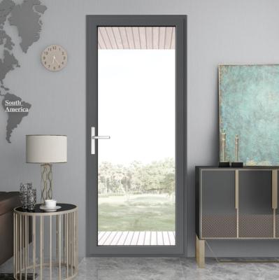 China Dimension Size Aluminum Swinging Door Smooth Operation For Home Use for sale