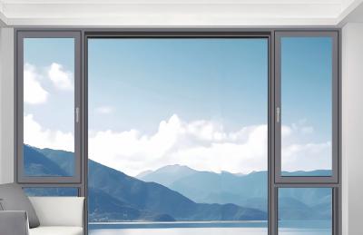 China Insulated Tilt Turn Aluminium Windows Energy Saving And Easy Maintenance for sale