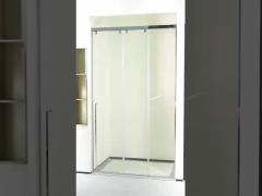 Bathroom Waterproof Shower Anti-corrosion Double Sliding Shower Door Shower Glass Door