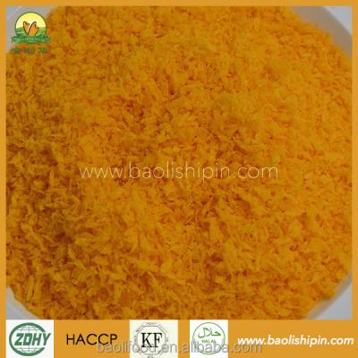 China [Factory supply] 6mm sugar-free fresh Panko crumbs / reddish orange bread crumbs / needle-shaped bread crumbs for sale