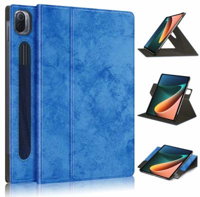 China Lightweight Rotate Tension PU Shell Tablet Cover Case For Xiaomi MI Pad 5 5 Pro 11