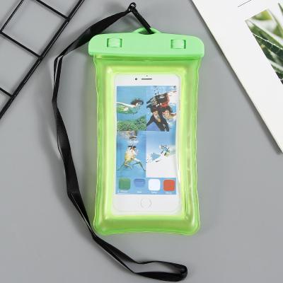 China Universal Clear PVC Mobile Phone Case Shockproof Waterproof Bag Waterproof Pouch For Smartphone Mobile Phone Case for sale