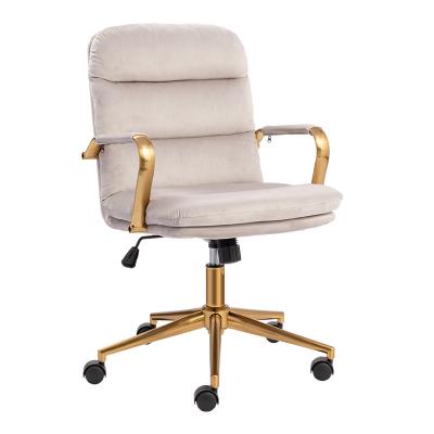 China Conference Executive Chair (Height) Velvet Adjustable High Quality Office Chair for sale