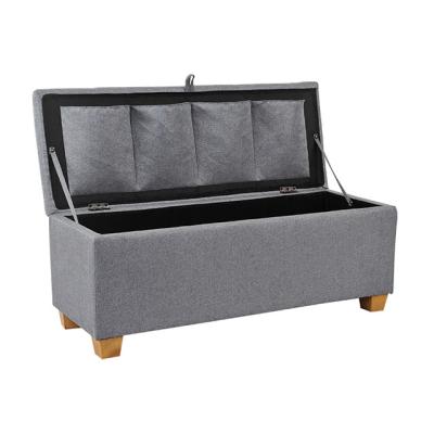 China Modern Home Upholstered Bed Stool Storage Bench for sale