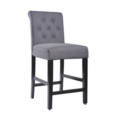 China Modern Gray Color Tall Dining Chairs Kitchen Chairs Dining Chairs For Dining Table for sale