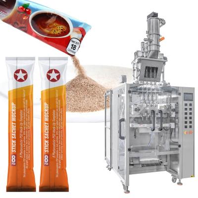 China High speed multi lane 3g 5g 7g stick sugar packing machine/coffee powder stick filling automatic packaging machine for sale