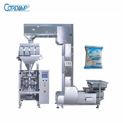 China Stainless Steel Vertical Automatic Sachet Bag Salt Packing Machine for sale