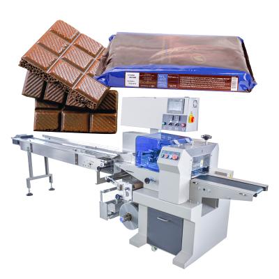 China Different kinds of coretamp normal pillow dry food packing chocolate bar packaging machine for sale