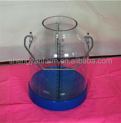 China milking parlor wholesale price milking machine and milk transparent bucket for cow milking machine for sale for sale