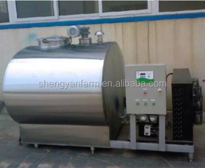 China Farms Stainless Steel Milk Cooling Tank For Dairy Farm Milking for sale