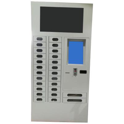 China Floor Standing Or Wall Mounted Steel Locker Charging Station For Mobile Phone Charging for sale